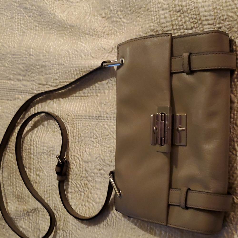 Taupe Crossbody purse by Ivanka Trump